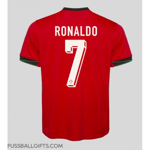 Portugal Cristiano Ronaldo #7 Fußballbekleidung Heimtrikot EM 2024 Kurzarm